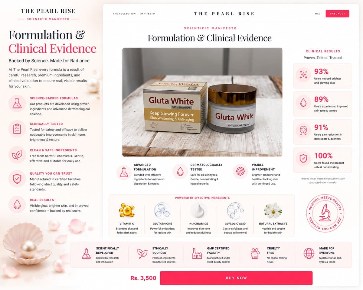 Bespoke cart sidebar and simplified luxury checkout funnel.